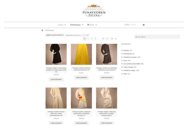 Itsepalvelukirpputori Punavuoren Patina