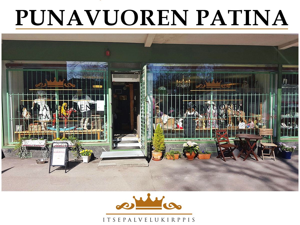 Itsepalvelukirpputori Punavuoren Patina